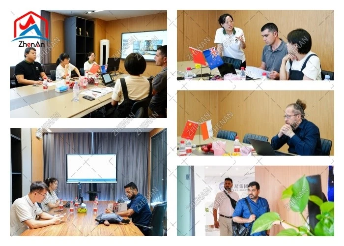 Overseas Partners Discussing Silicon Alloy Application Strategies and Long-Term Cooperation During Factory Tour Overseas Partners Discussing Silicon Alloy Application Strategies and Long-Term Cooperation During Factory Tour