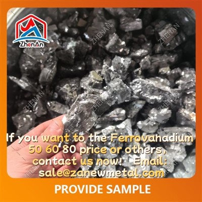 80% Ferrovanadium 50-100 mm benjolan